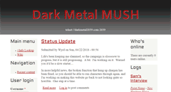 Desktop Screenshot of darkmetal2039.com