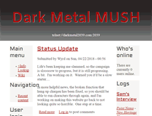 Tablet Screenshot of darkmetal2039.com